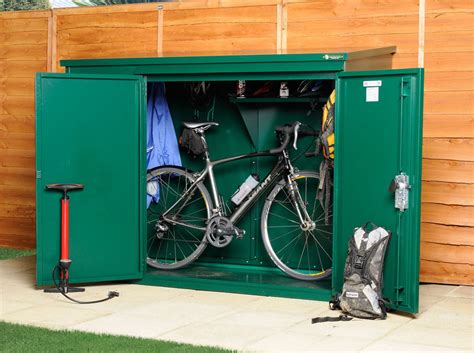 single bicycle storage box